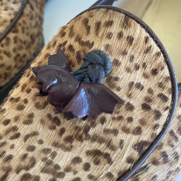 Bottega Venetta Leopard Cheetah Print Loafers Shoes Pony hair 35 EU - 5.5 US - Picture 5 of 15